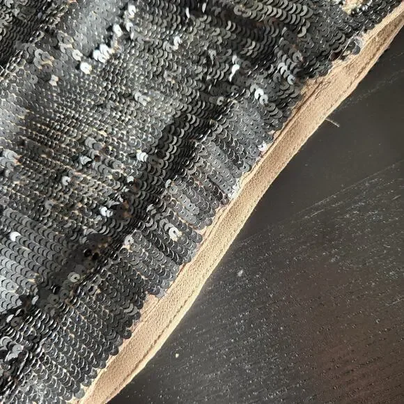 Needle And Thread Art Deco Beaded Dress Flapper Women Black Glam Event 2 - Picture 10 of 16